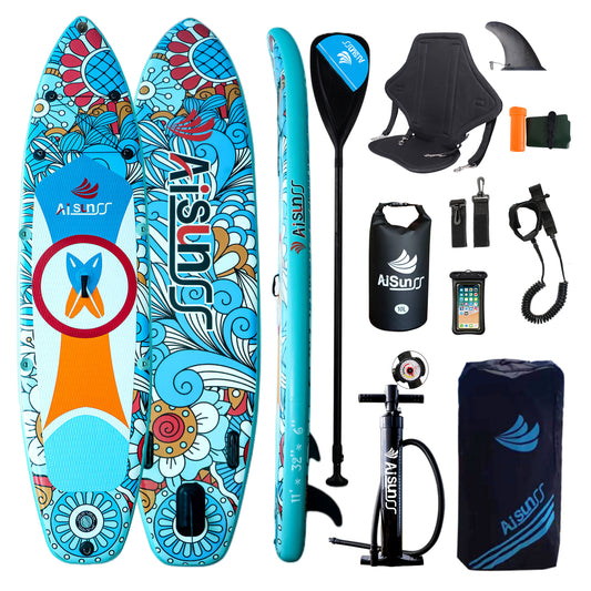 AISUNSS Inflatable Paddle Board 11Ft